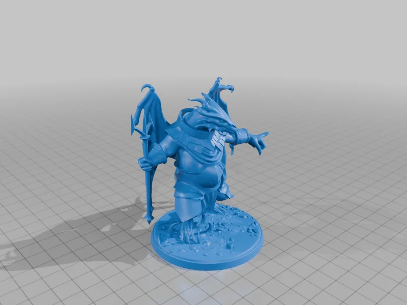 3D-модель Bozak Draconian