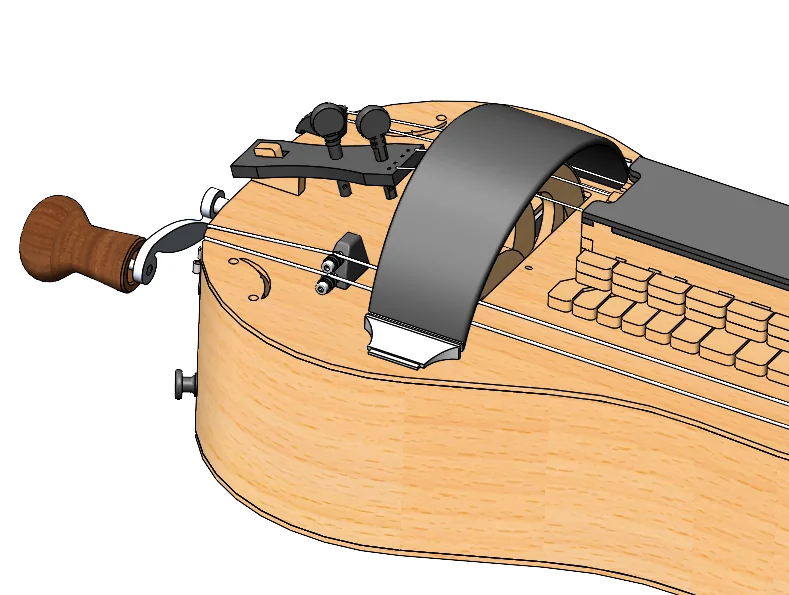 Крыло для Nerdy Gurdy (классическое)