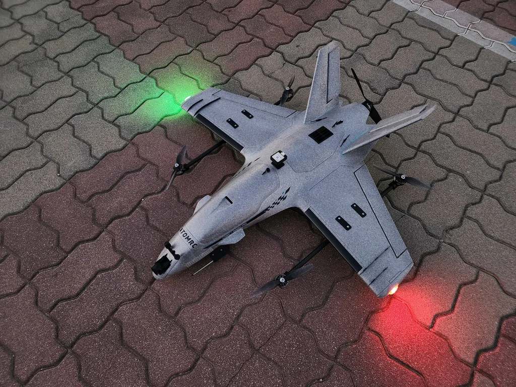AtomRC Dolphin Pro VTOL Конверсия