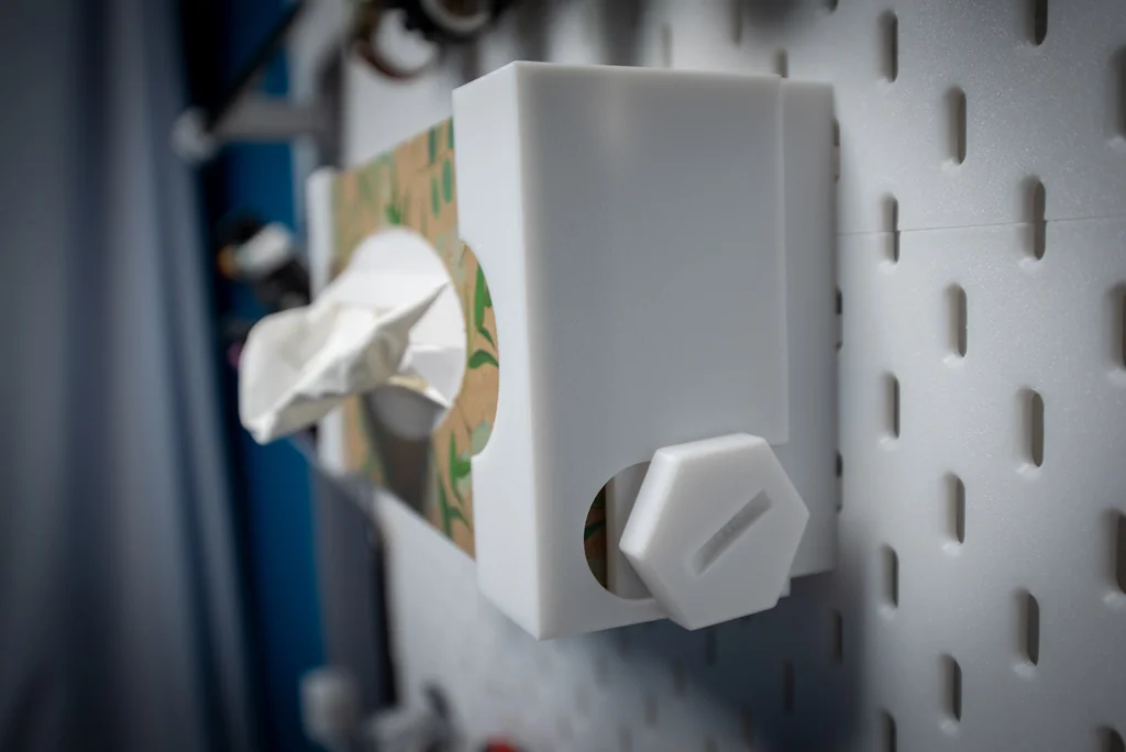 3D модель Adjustable Tissue Box Holder for SKÅDIS - фото 3