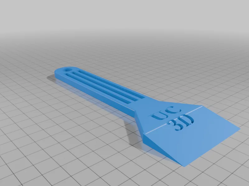 Скребок для печатной платформы - Упрощенная версия