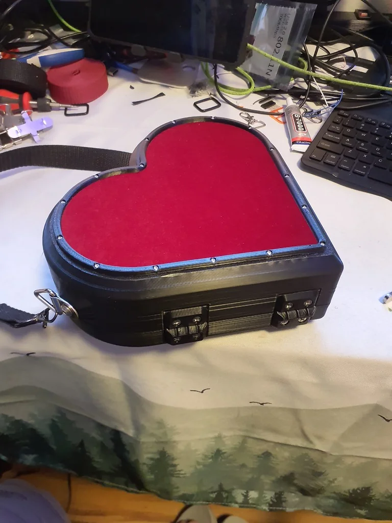 3D Модель: Сумка-сердце для Дня Святого Валентина