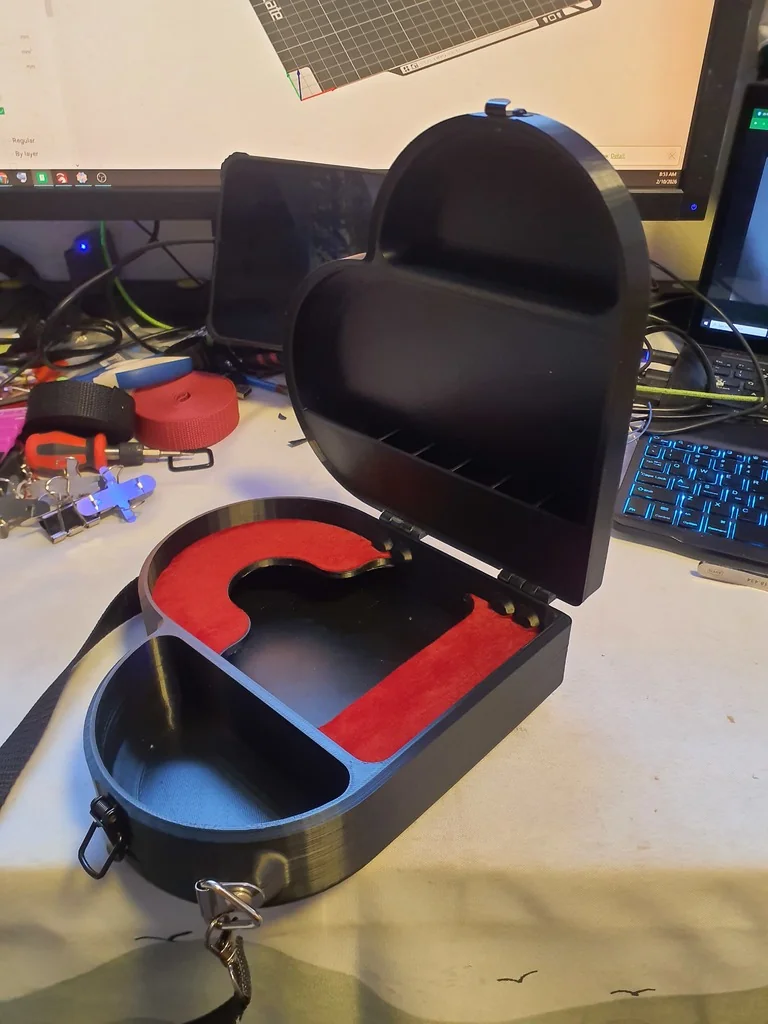 3D Модель: Сумка-сердце для Дня Святого Валентина