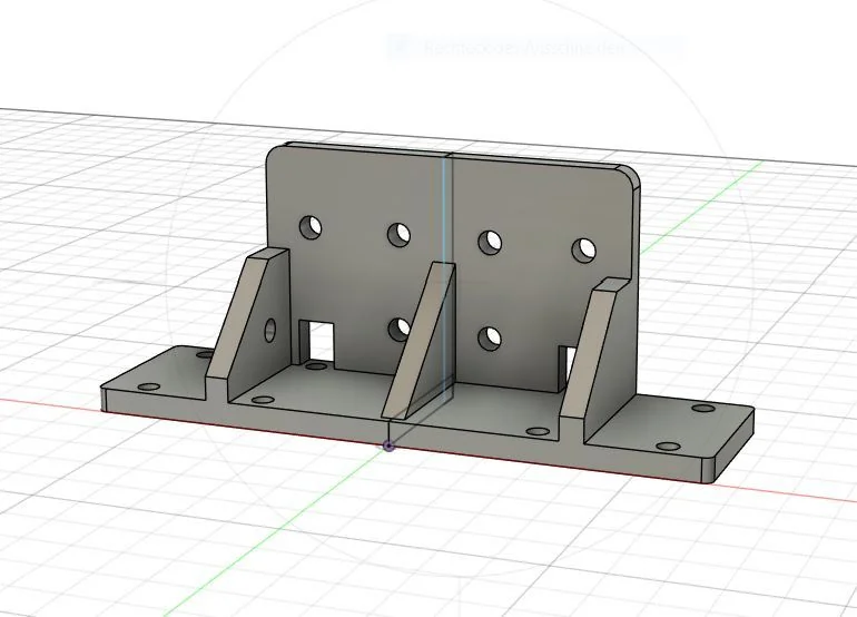 3D модель Угол для преобразования TTC450 на линейный направляющий - фото 1