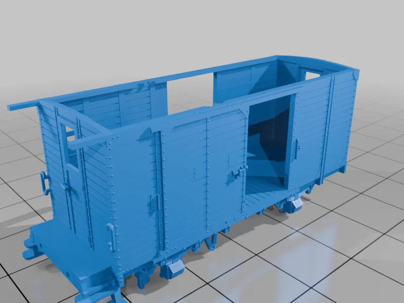 ТТм - Камбуз узкоколейный 1000 мм 905-151 (NWE 151) масштаб 1/120