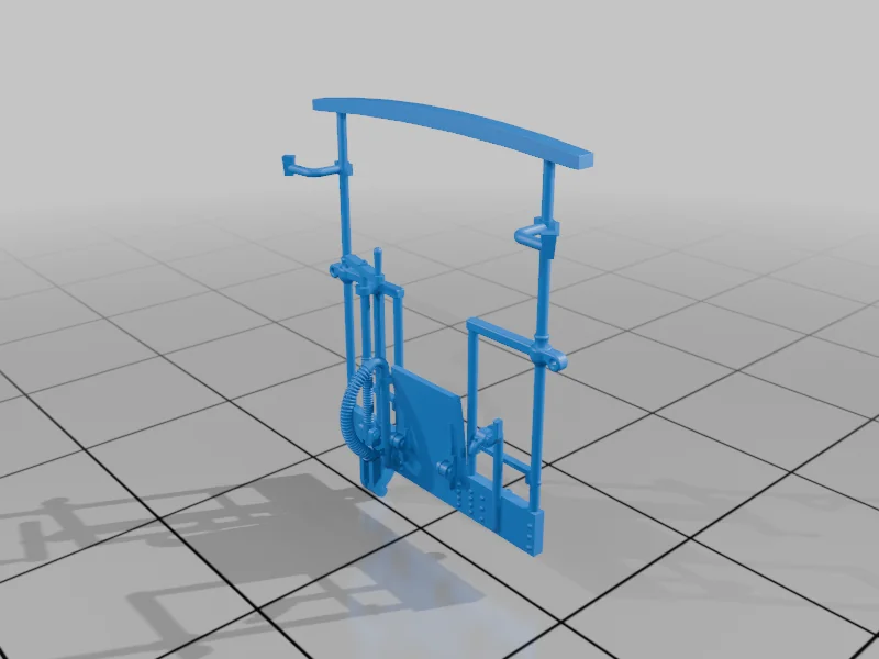 ТТм - Камбуз узкоколейный 1000 мм 905-151 (NWE 151) масштаб 1/120