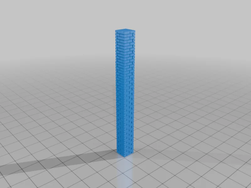 Модульные кирпичные секции 1:87 HO масштаб