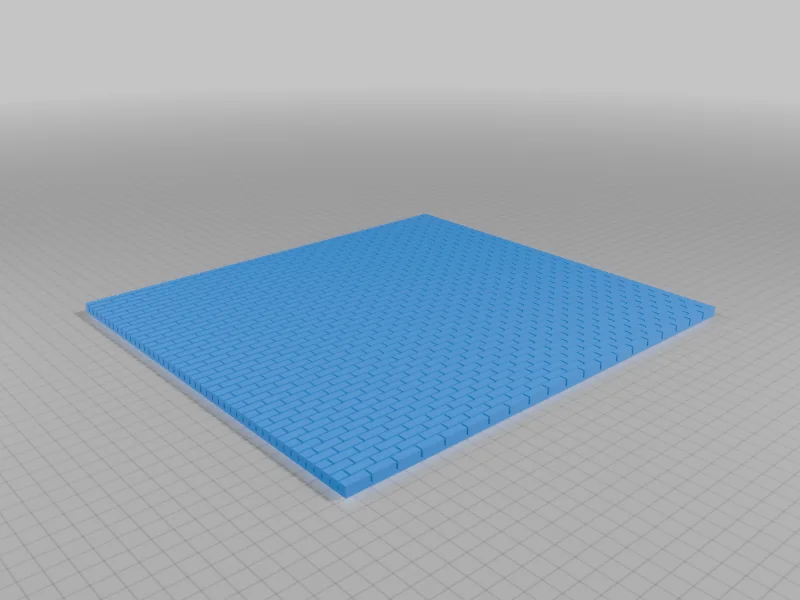 Модульные кирпичные секции 1:87 HO масштаб