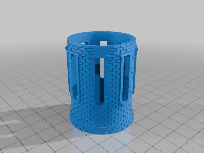 Модульные кирпичные секции 1:87 HO масштаб