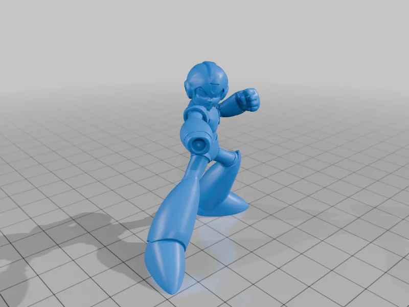 3D модель 3D-модель Mega Man X для печати - фото 1
