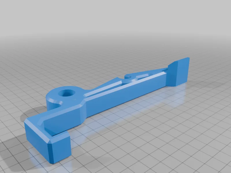 3D модель Подставка для ноутбука 15 дюймов: улучшенный шарнир - фото 3