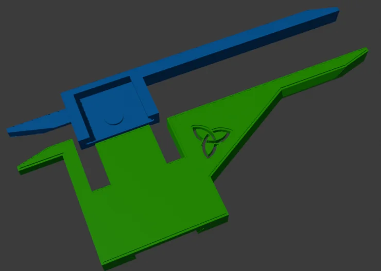 Калипры для измерения размеров шлема WESTCOTT