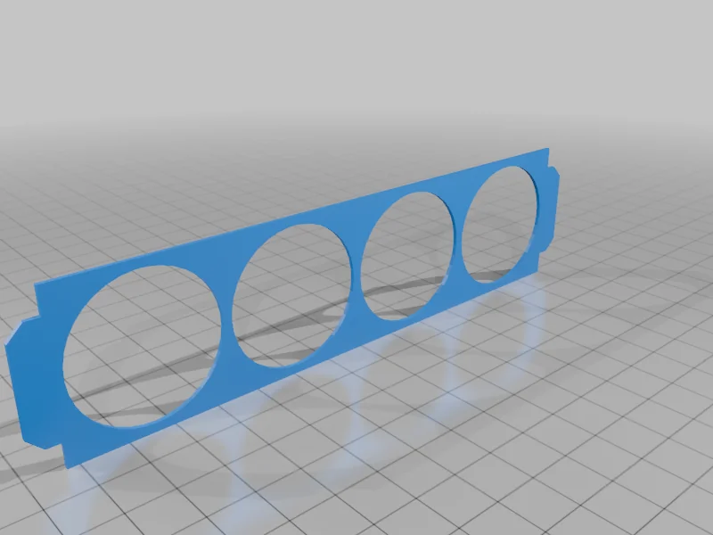 3D модель Подставка для красок Pro Acryl для миниатюр - фото 2