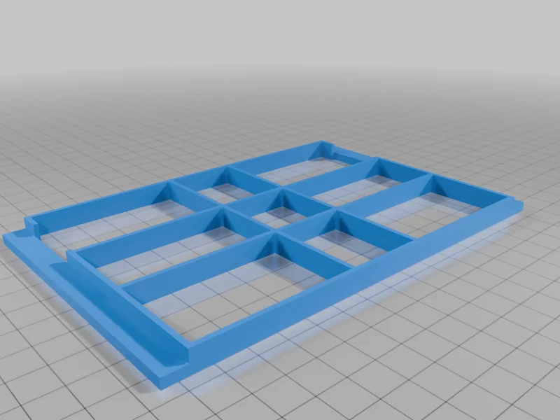 Модель крупного кирпичного здания в масштабе HO