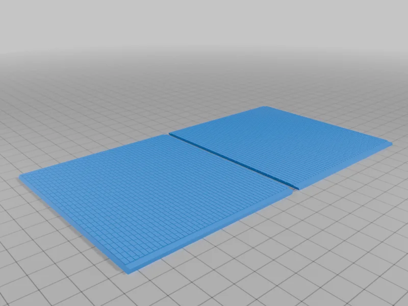 Модель крупного кирпичного здания в масштабе HO