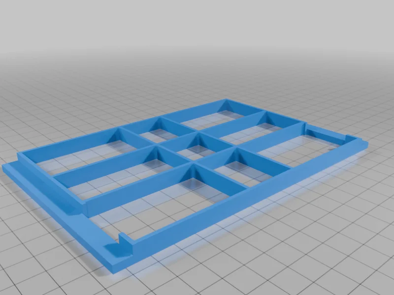 Модель крупного кирпичного здания в масштабе HO