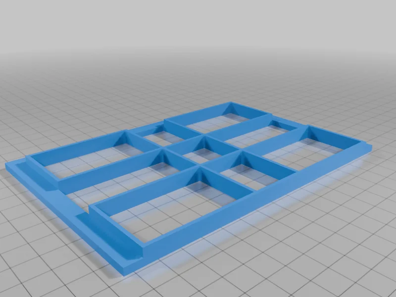 Модель крупного кирпичного здания в масштабе HO