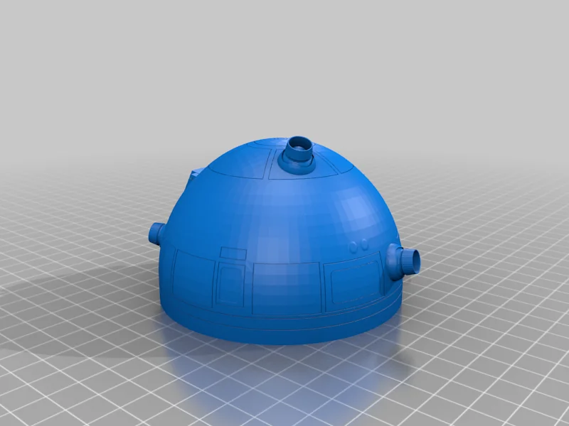 3D модель R2-D2 Будильник и MP3 Плеер с WiFi и Bluetooth - фото 9