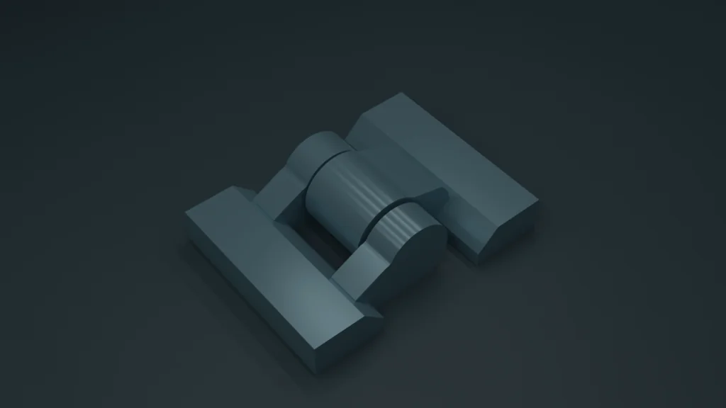 3D модель Модель Simple Hinge для 3D печати - фото 1