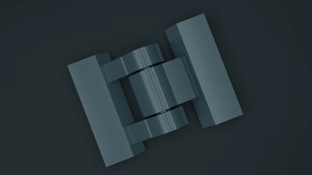 3D модель Модель Simple Hinge для 3D печати - фото 2