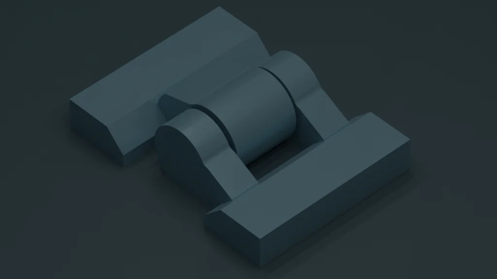 3D модель Модель Simple Hinge для 3D печати - фото 4