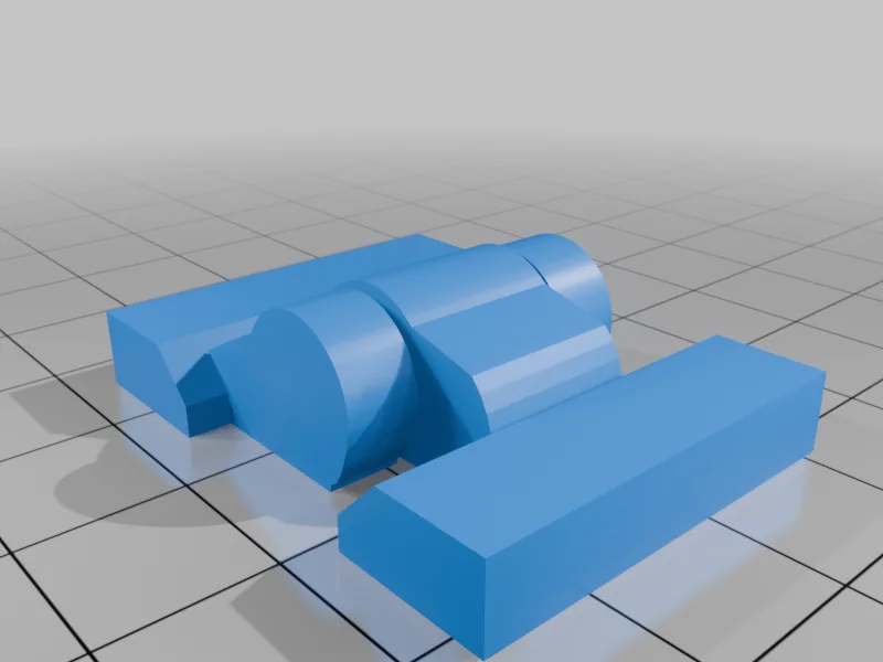 3D модель Модель Simple Hinge для 3D печати - фото 5