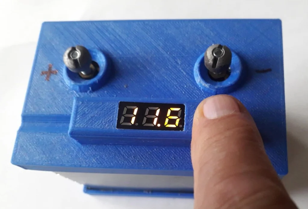 3D модель 12V Li-Ion аккумулятор для тяжелых нагрузок - фото 2