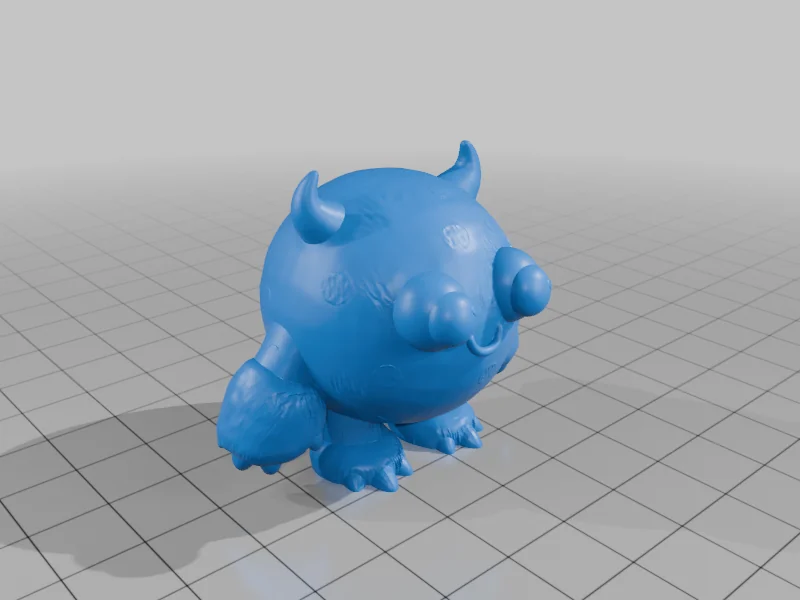 3D модель Тройное чудовище - Кинетическая скульптура - фото 17