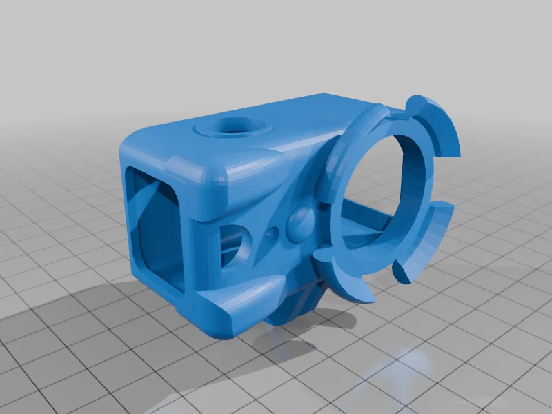 3D модель DJI Osmo Nano FPV крепления для фристайла - фото 4