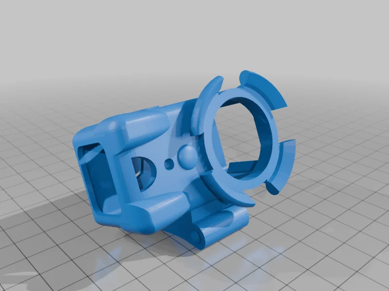 3D модель DJI Osmo Nano FPV крепления для фристайла - фото 9