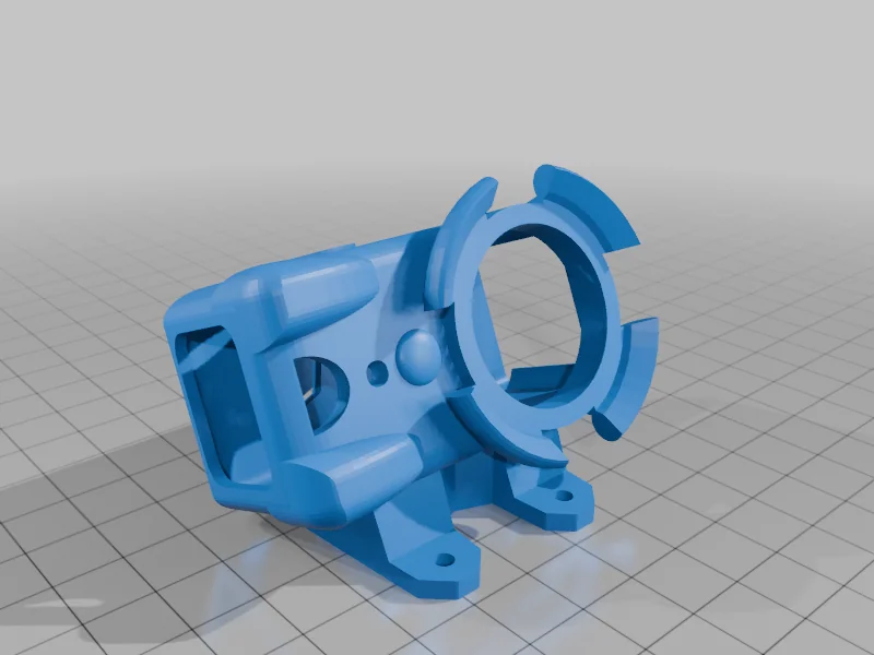 3D модель DJI Osmo Nano FPV крепления для фристайла - фото 10