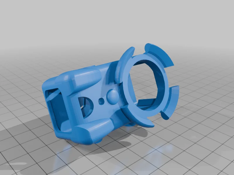 3D модель DJI Osmo Nano FPV крепления для фристайла - фото 13