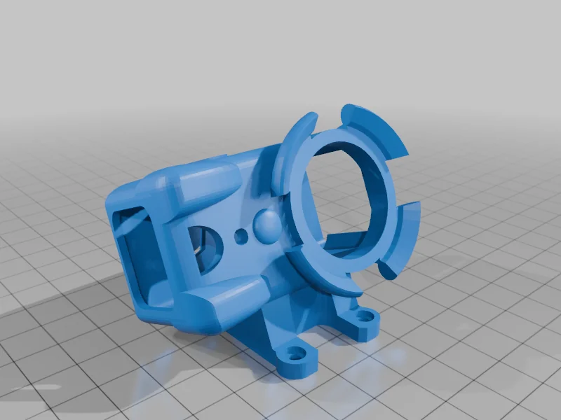 3D модель DJI Osmo Nano FPV крепления для фристайла - фото 15