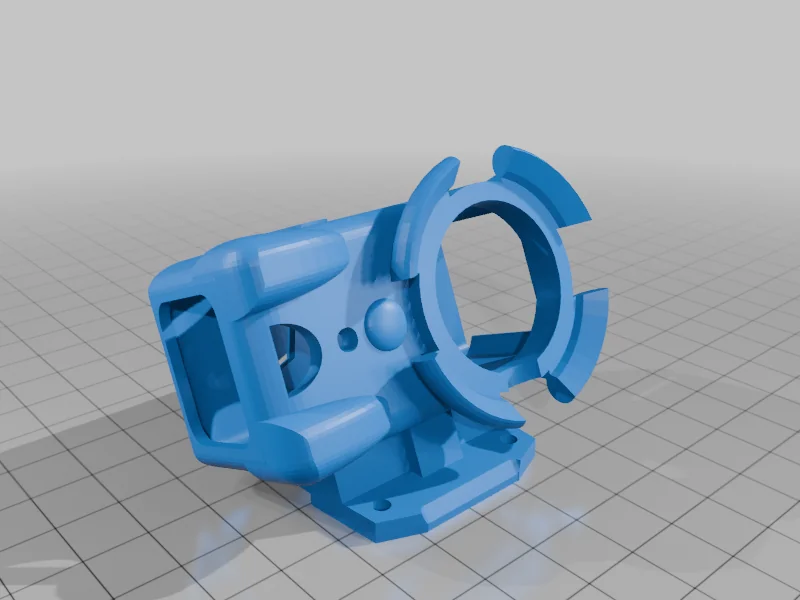 3D модель DJI Osmo Nano FPV крепления для фристайла - фото 20