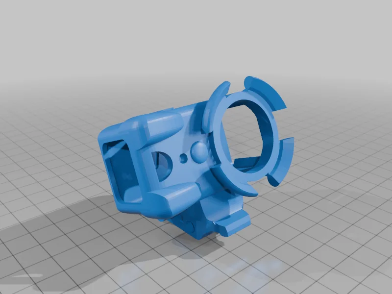 3D модель DJI Osmo Nano FPV крепления для фристайла - фото 21