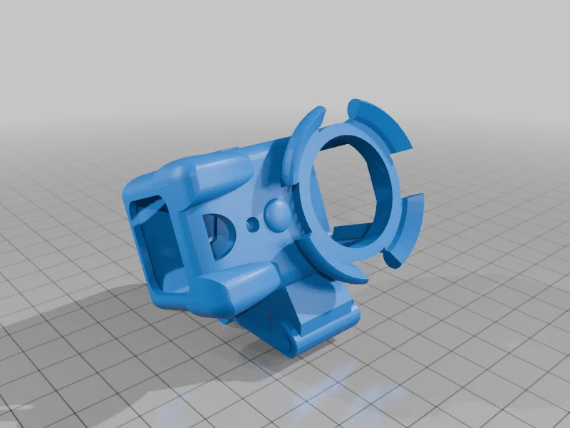 3D модель DJI Osmo Nano FPV крепления для фристайла - фото 23