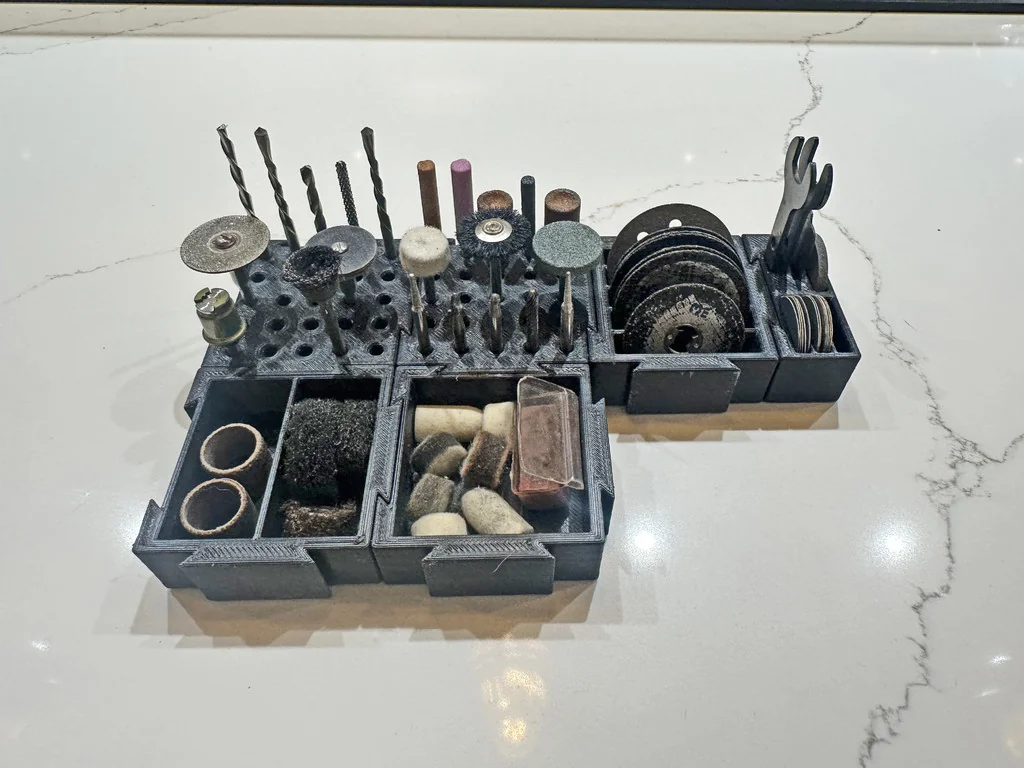 Модульное хранилище для аксессуаров Dremel