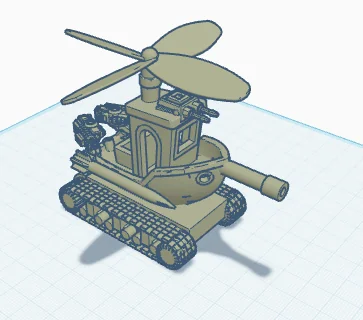 Летающий танк Benchy