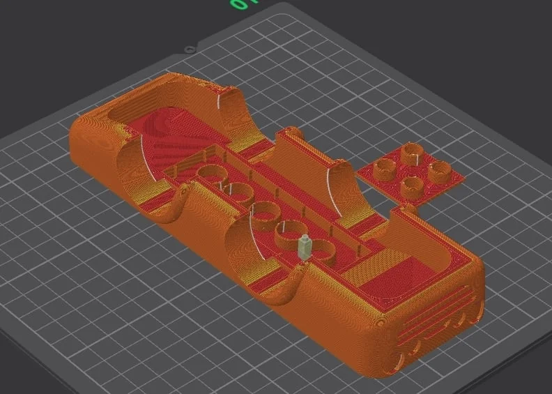 3D модель Совместимый автобус LEGO DUPLO для трейлера - фото 9