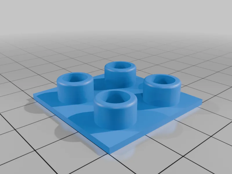 3D модель Совместимый автобус LEGO DUPLO для трейлера - фото 14