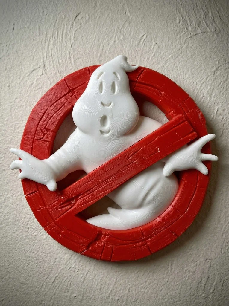 Логотип Ghostbusters - 3D модель