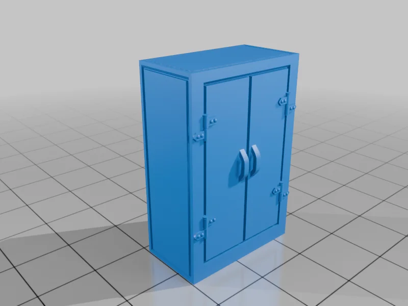 3D модель Металлические шкафы для Frosthaven - фото 2