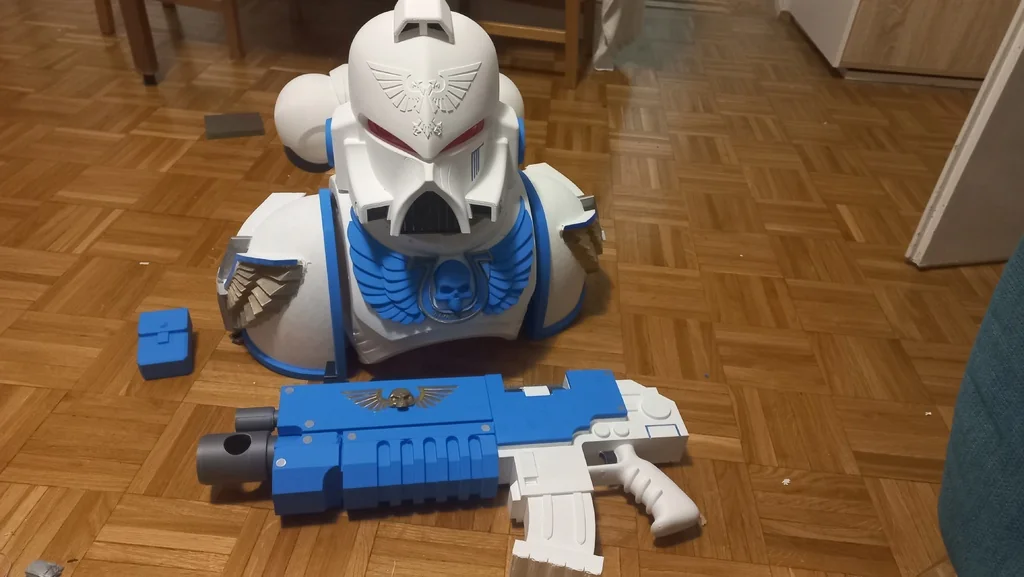 Косплей Space Marine для детей 10-12 лет (150 см)