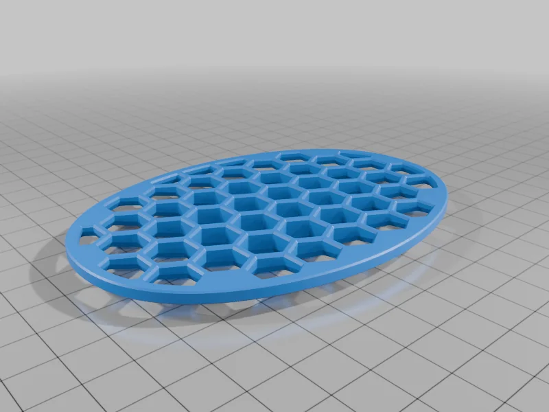 3D модель Мыльница с пористой подставкой - фото 2