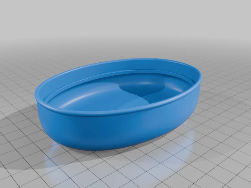 3D модель Мыльница с пористой подставкой - фото 3