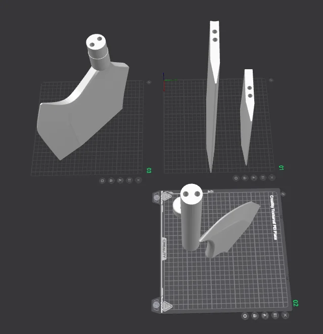 3D-модель меча Ичиго Куросаки из аниме 'Блич'