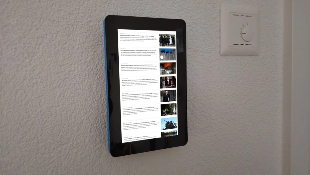 Корпус для Raspberry Pi с сенсорным дисплеем 7 дюймов