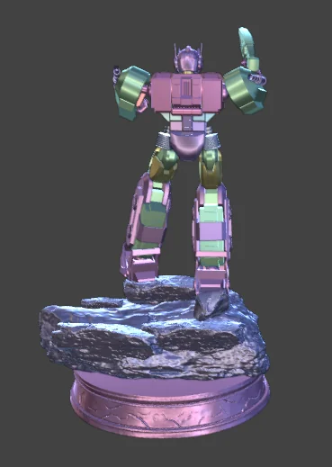 3D модель 3D модель: Головa Оптимуса Прайма - фото 5