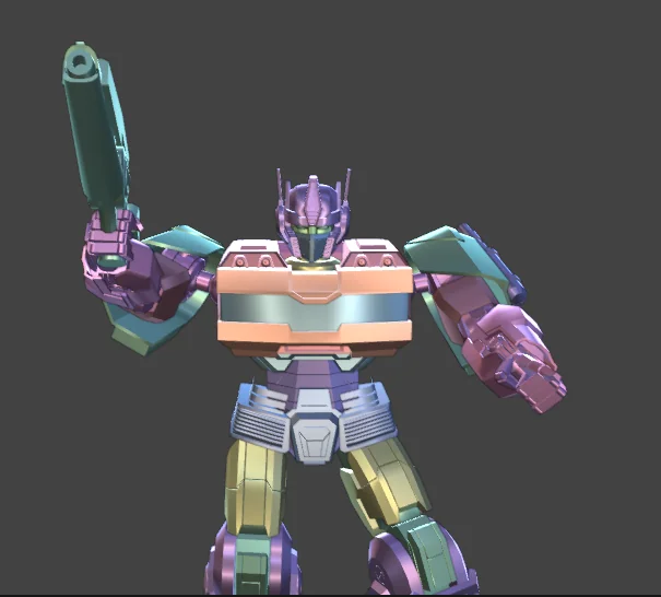 3D модель 3D модель: Головa Оптимуса Прайма - фото 7