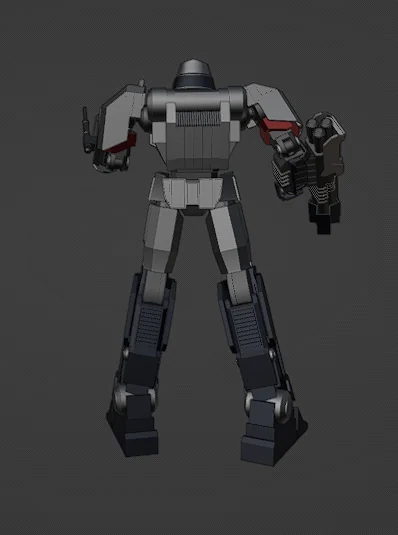 3D модель 3D-модель Мегатрона из Transformers One - фото 3